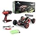 Gizmovine RC Car Toys, 1/18 Scale Remote Control Electric Racing Sand Buggy 4WD High Speed Vehicle for Kids & Adult (Red)