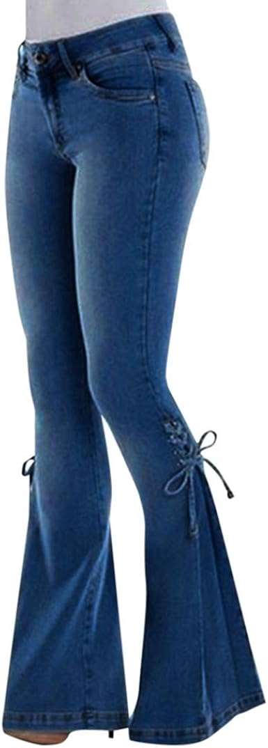 denim yoga pants bootcut