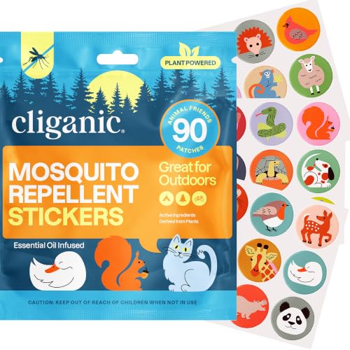 Cliganic Mosquito Repellent Stickers