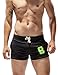 SEOBEAN Mens Low Rise Sports Soft Running Training Short Pants (XL(34-36