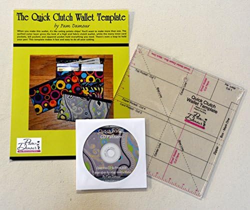 Quick Clutch Wallet Template & Pattern