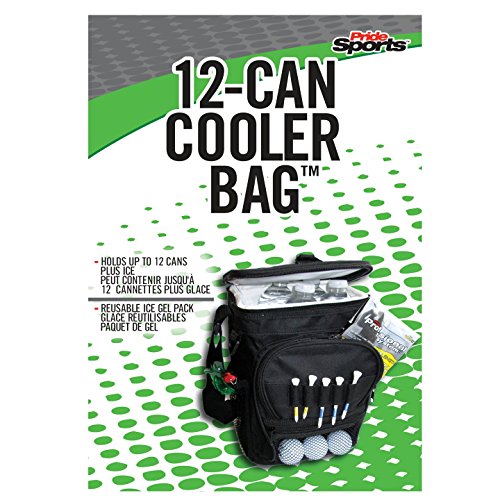 PrideSports Cooler Bag Holds 12 Cans with Reusable Ice Pack in the