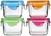 Wean Green Snack Cubes Glass Food Containers, Garden Pack