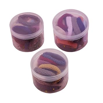 Amazon Com 60pcs Highly Elastic Hair Tie Fashion Women Seamless