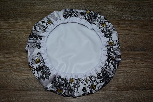 Eco-Friendly // Reusable //Medium Bowl Cover // Standing Mixer// Golden Blooms - Thumbnail 3