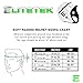 EliteTek Soft Padded Headgear - 7v7 Soft Shell - Rugby - Flag Football Helmet - Soccer Goalie & Epilepsy Head Fall Protection - Youth & Adult Sizing