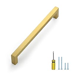 Ravinte 1 Pack Gold Cabinet Pulls 7-1/2 Inch