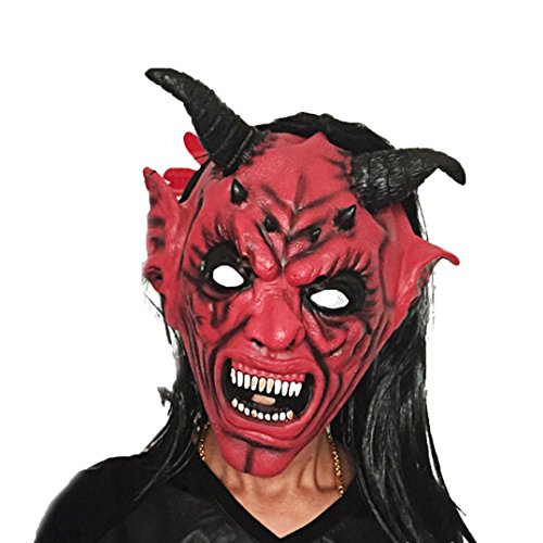 DEESEE® Halloween mask Bloody Face Off Horror Halloween Cosplay Party Masks