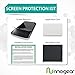 RinoGear for Fitbit Alta HR Screen Protector [6-Pack] (Also Works for Fitbit Ace/Alta 2016) Case Friendly Screen Protector for Fitbit Alta HR Accessory Full Coverage Clear Film