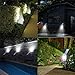Avaspot Solar Spotlights,【2018 NEW VERSION】2 PACK 11 LED Solar Lights, Waterproof Solar Landscape Lights, 180°Adjustable Outdoor Security Lighting 2-in-1 Solar Wall Light for Patio Yard Driveway, 2PCS