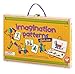 MindWare Imagination Patterns - Creative, Magnetic Play with Patterned Tangram Shapes - Includes 60 Magnetic Blocks, 60 Puzzle Cards, Dry Erase Markers & Wood Case - Deluxe