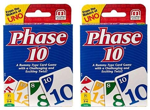 Made In USA Shop Uno Phase 10 2-Pack