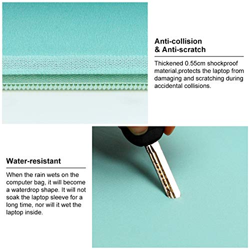 image for AULEEP 13-14 Inch Laptop Sleeves, Neoprene Notebook Computer Pocket Ta
