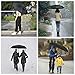 SJXING Travel Umbrella Windproof Compact Folding Portable Auto Open Close Mini Lightweight Sun&Rain Umbrella with Teflon Coating