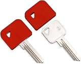 Harts Large Square Silicon Rubber TX3D Key Caps Covers Set of 4 view 2
