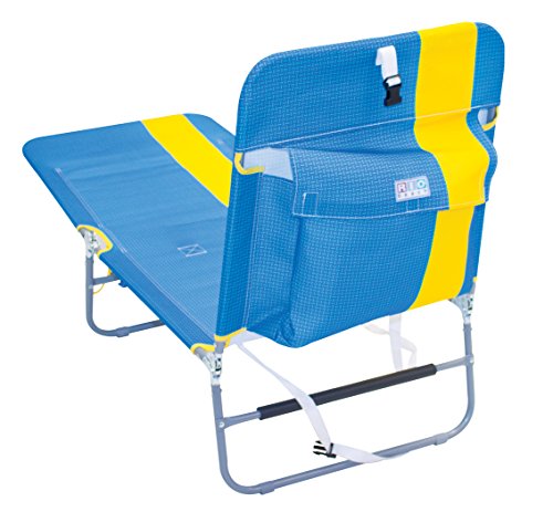 3 Position+Backpack+Lounger+Yellow+Stripe