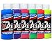 Face Painting Makeup - ProAiir Waterproof Makeup - Set of 6 UV/Fluorescents