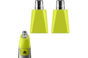 MEMIRY 2 Pack Nose Hair Trimmer Replacement Blade,Replacement Heads Compatible with Philips Norelco One 1 Blades Trimmer