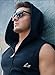 PAIZH Men's Sleeveless Workout Hoodie Zip-up Vests Gym Bodybuilding Lifting Tank Tops(L,Black)