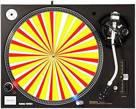 Broken Wheel - DJ Turntable Slipmat