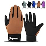 FINGER TEN Horse Riding Gloves Kids Boys Girls