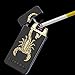 Kivors USB Rechargeable Flameless Lighters Windproof Electronic Black Scorpion