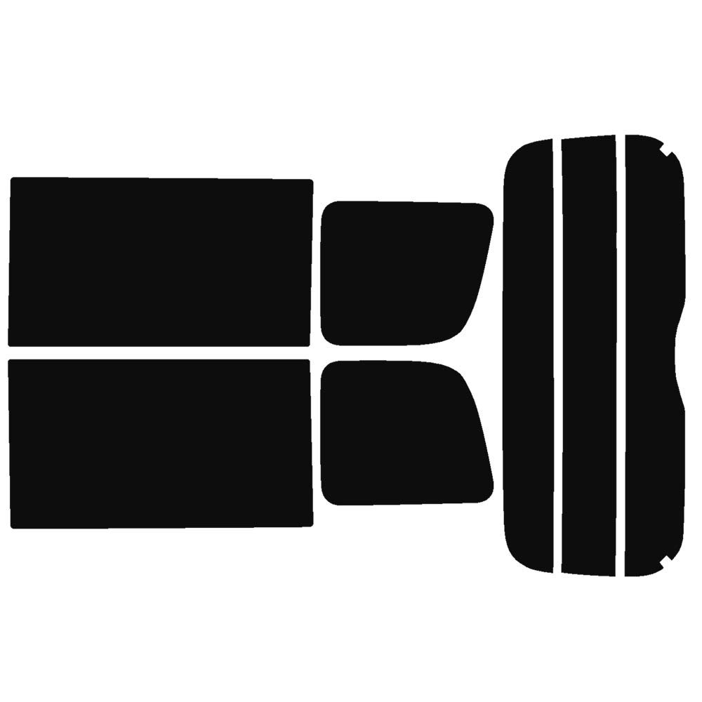 Velocity カーフィルム リアセット エブリイ バン ワゴン ハイルーフ 対応 DA17V DA17W ハイルーフ スーパースモーク商品画像