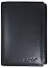 AurDo Men's RFID Blocking Extra Capacity Multi Card Trifold Wallet With ID Window (Black)