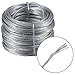 Jovitec Photo Frame Picture Hanging Wire, Stainless Steel Mirror Hanging Rope, Supports up to 30 lbs (200 Feet)