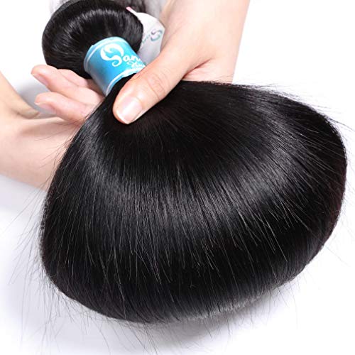 Peruvian Hair 4 Bundles 10a Virgin Unprocessed Straight Human