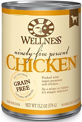 Wellness 95% Natural Wet Grain Free Canned Dog Food