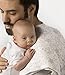 SwaddleDesigns Cotton Muslin Swaddle Blanket, Receiving Blanket for Boys & Girls, Best Shower Gift, 46x46 inches, Black Panda