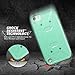 ULAK Case for iPod Touch 7, iPod Touch 6 Case, Knox Armor Dual Layer Hybrid Protective Cover with Belt Clip Holster for iPod Touch 7th/6th/5th Generation (Green)