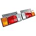 D&D (Drag & Drift) 1 Pair Left Right Tail Light Lamp Fits For Elf NPR NQR NRR NKR NHR NLR Truck 1986-ON