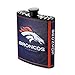 NFL Denver Broncos Plastic Hip Flask, 7-Ounce