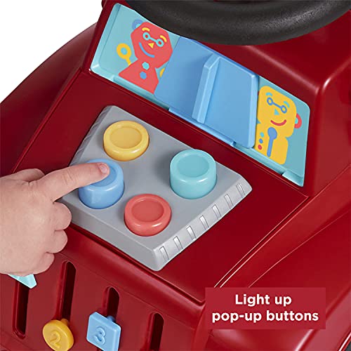 Radio Flyer Tinker Truck With Lights & Sounds, Toddler Ride On Toy, For