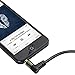 Mediabridge™ 3.5mm Male to Male Right Angle Stereo Audio Cable (2 Feet) - 90° Connector for Flush Connections - Step Down Design for Smartphone, Tablet & MP3 Cases - (Part# MPC-35RA-2)
