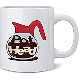 Poster Foundry Pot Head Funny Marijuana Humor Ceramic Tea Coffee Mug 12oz