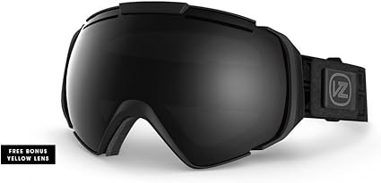 chrome ski goggles