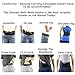 ComfortTac Ultimate Belly Band Holster for Concealed Carry, Black