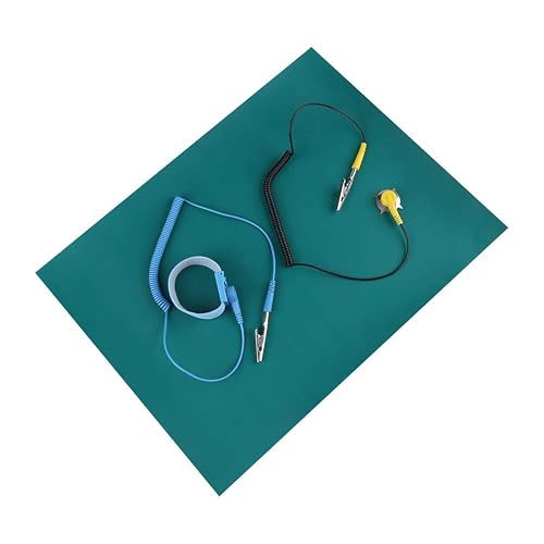 Anti Static Mat Set with Wrist Strap and Grounding Wire Electrostatic ...