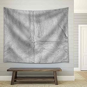 Abstract Gray Background of Concrete Wall Texture - Fabric Wall Tapestry Home Decor - 51x60 inches