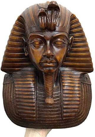 ツタンカーメンマスク像 古代エジプトの像ファラオ王ツタンカーメンの胸像古代エジプトの装飾