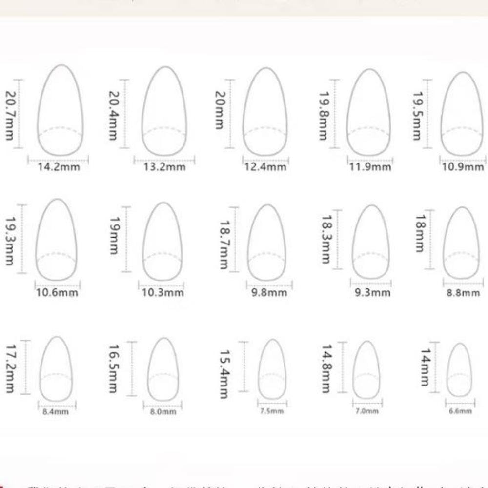 Christmas Press on Nails Medium Almond Fake Nails Snowflake False Nails with Christmas Hat Design Nude Glue on Nails Glossy Acrylic Full Cover Bowknot Stripe Stick on Nails for Women Manicure 24Pcs - Image 6