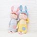 Cute Metoo Angela Rabbit Dolls Cartoon Animal Design Stuffed Babies Plush Doll for Kids Birthday / Christmas Gift Children Toy (Grey)