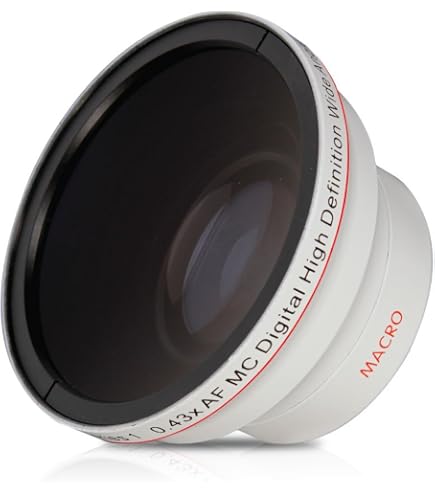 Objectif Grand Angle 0.43x 67mm Andoer Avec Macro - Pour Canon Nikon Et Appareils 67mm