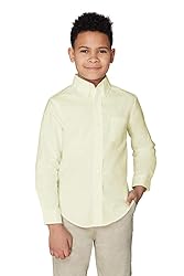 French Toast Boys Long Sleeve Oxford Shirt