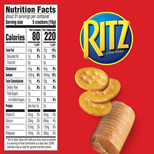 6 Ritz+Original+Crackers+Stacks+Family