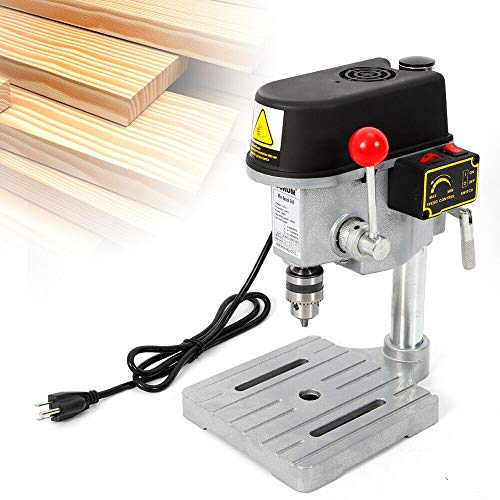 DONNGYZ Electrical Bench Drill Mini Press Work Bench Machine 340W + Drill Chuck + Hex Key(US Stock)