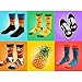 Funny Socks for Men - Fun Crazy Dress Socks Mens Novelty Cool Funky Sock Colorful Design Pattern Casual Crew Socks Gift Pack